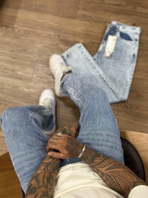 CALÇA RETA ESQUILO JEANS V2 - Imagem 3