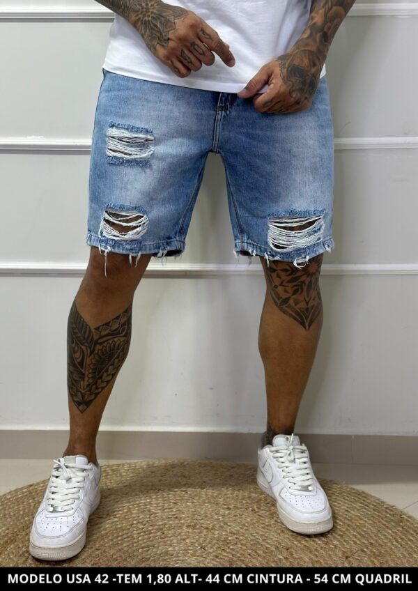 BERMUDA ESQUILO JEANS BERLIM