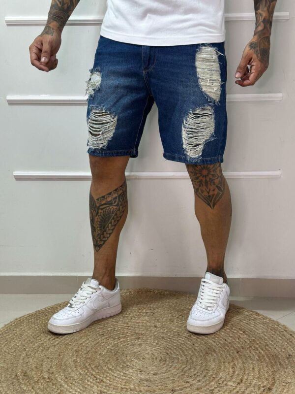 BERMUDA ESQUILO JEANS DEVER - Imagem 2