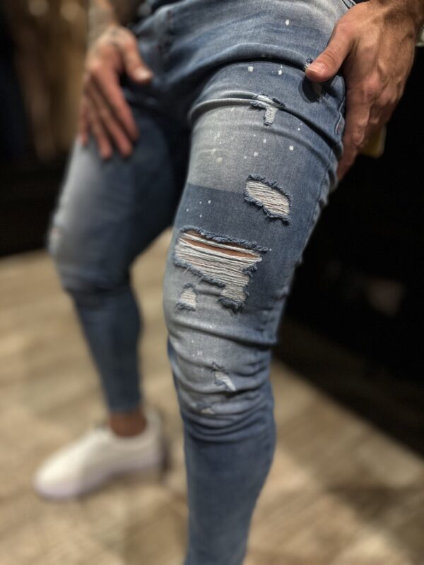CALÇA JEANS CR DESTONADA DESTROYED - Imagem 2