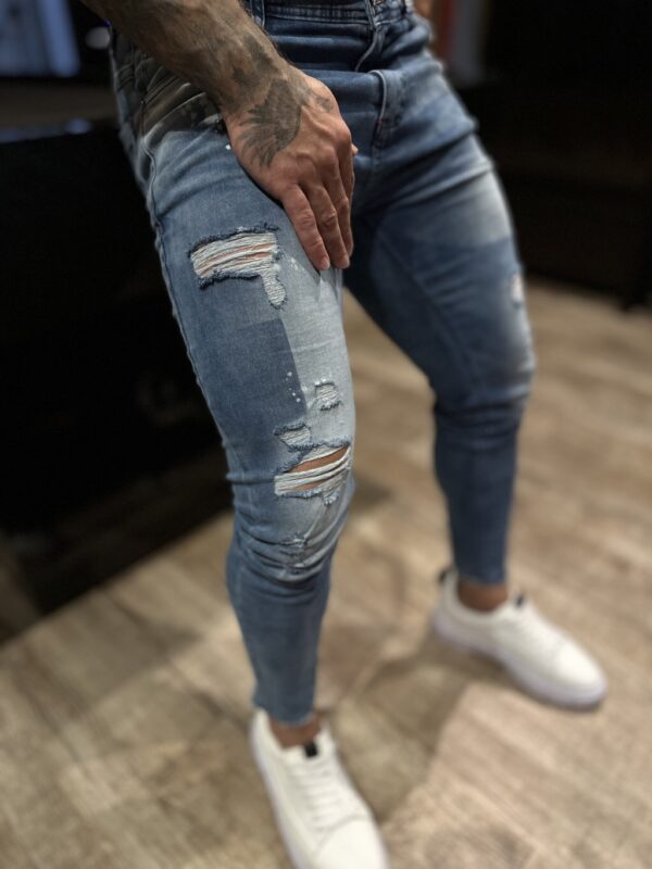 CALÇA JEANS CR DESTONADA DESTROYED - Imagem 3