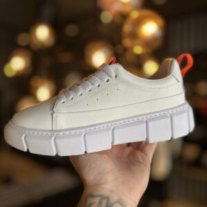TÊNIS SAINT BOSS BRANCO DETAILS VERMELHO