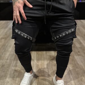 CALÇA LA NEOPRENE BOLSO PRETA DETAILS