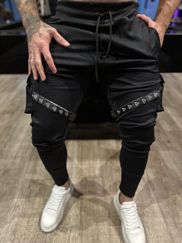 CALÇA LA NEOPRENE BOLSO PRETA DETAILS
