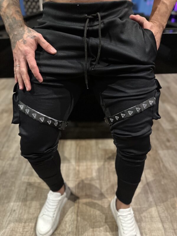 CALÇA LA NEOPRENE BOLSO PRETA DETAILS - Imagem 3