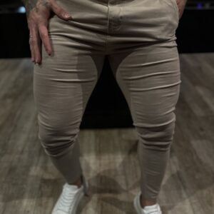 CALÇA ESQUILO JEANS SUPER ELASTANO BASIC CINZA